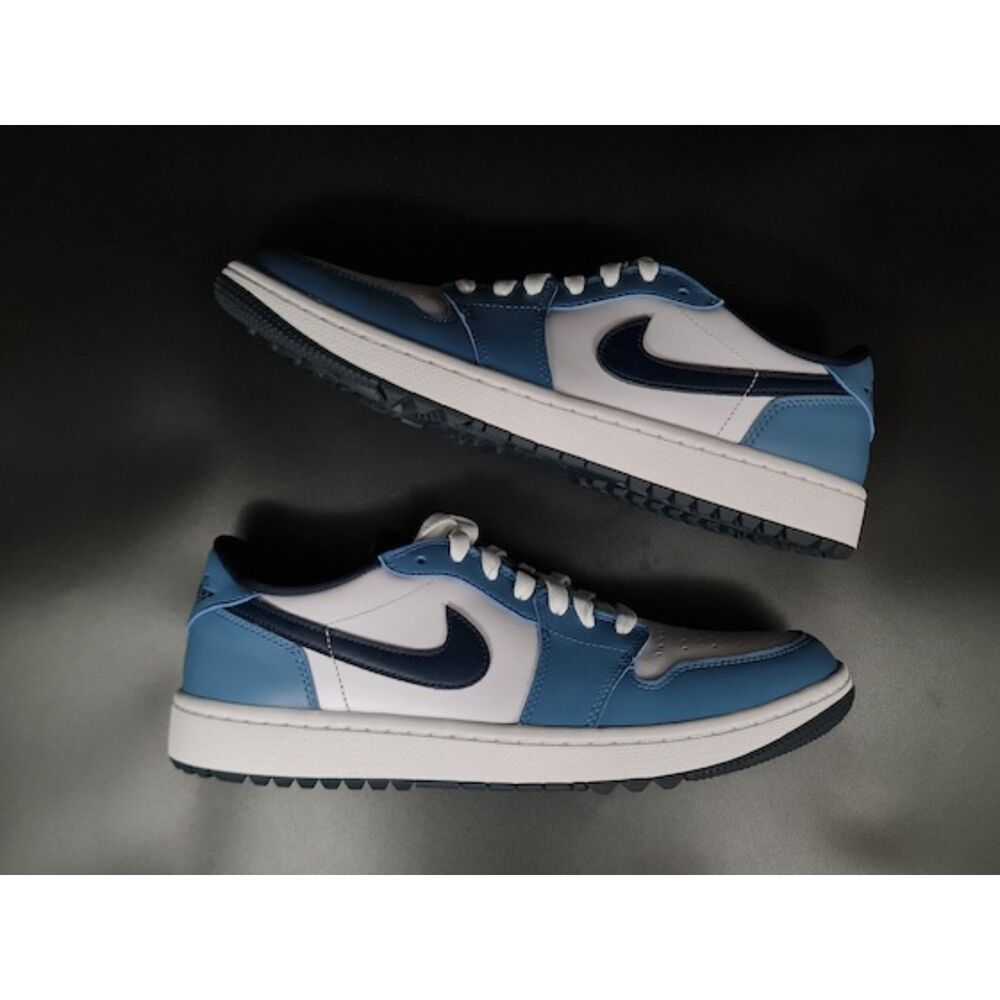 Jordan 1 Low Golf White Aegean Storm. SIZE 11.5 - DD9315-115